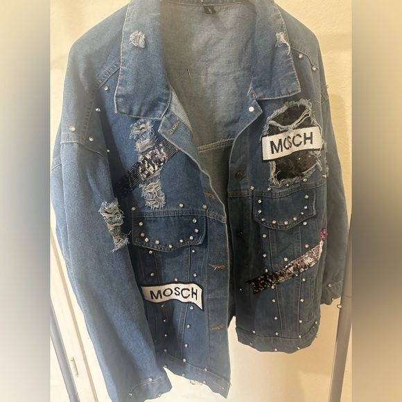 Moschino Oversized Denim Jacket - Picture 4 of 6